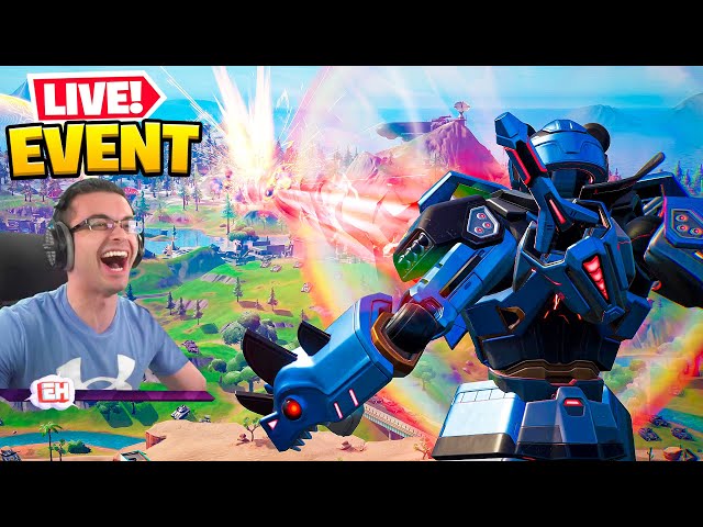 Nick Eh 30 reacts to Fortnite's Collision EVENT!