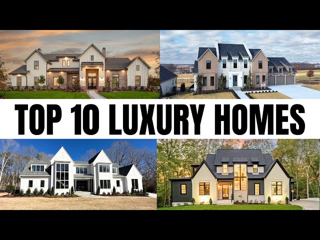 Top 10 Best Luxury Homes I’ve Ever Seen!