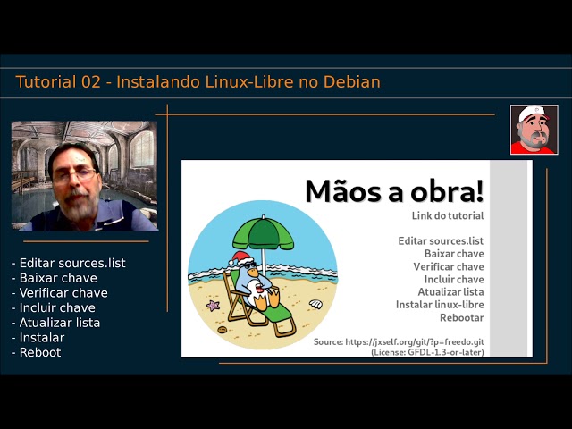 🟢 Tutorial GNU Linux 02 - Instalando Linux-Libre no Debian