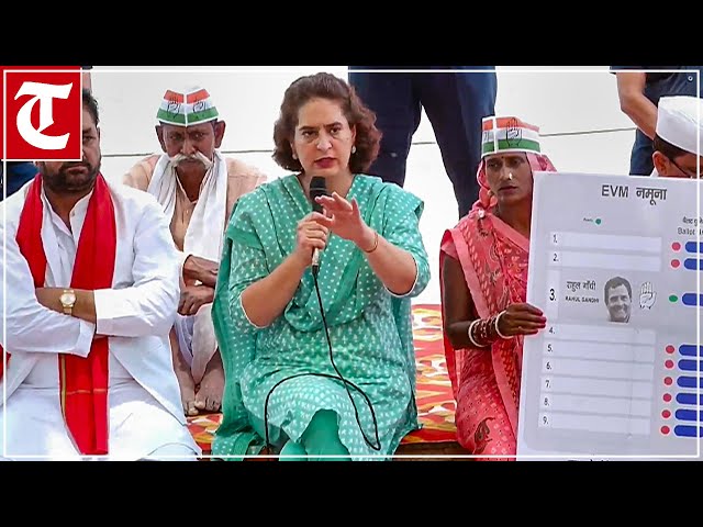 LIVE: Priyanka Gandhi addresses a corner meeting in Raebareli, Uttar Pradesh.