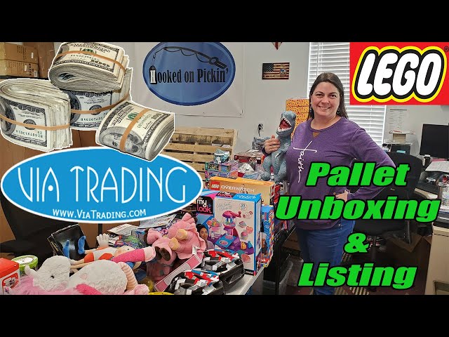 Via Trading Pallet Unboxing & Profit Numbers from a Toy Pallet. Will I make up my $700.00 Re-selling