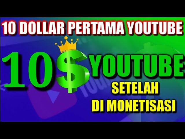HOW TO EARN THE FIRST 10 DOLLAR YOUTUBE