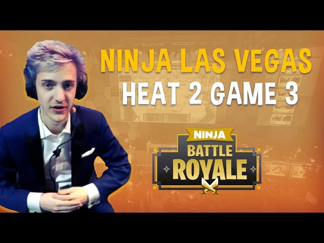 Ninja Las Vegas Heat 2 Game 3 - Fortnite Battle Royale Gameplay