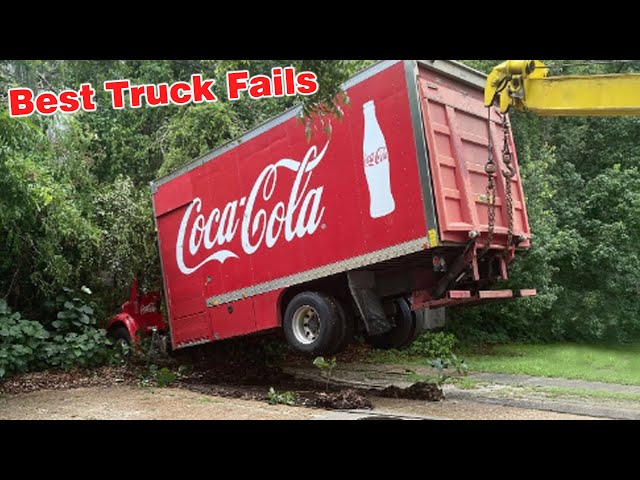 Idiots in Trucks 2024 *truck driving fails*