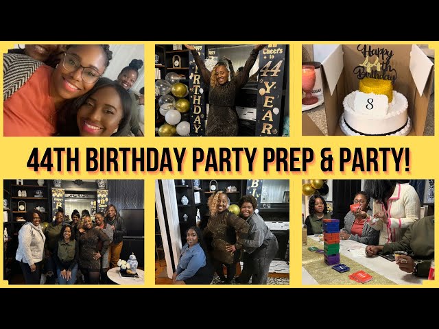 44TH BIRTHDAY PARTY PREP & PARTY & JUST FAMILY FUN / SHYVONNE MELANIE TV