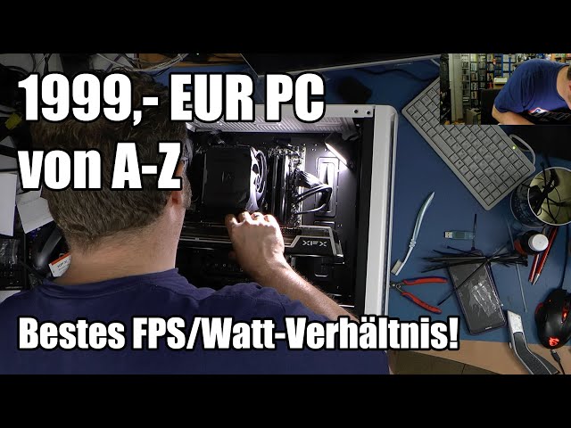 Ein PC entsteht - 1999,- EUR Gaming Maschine (September 2022)