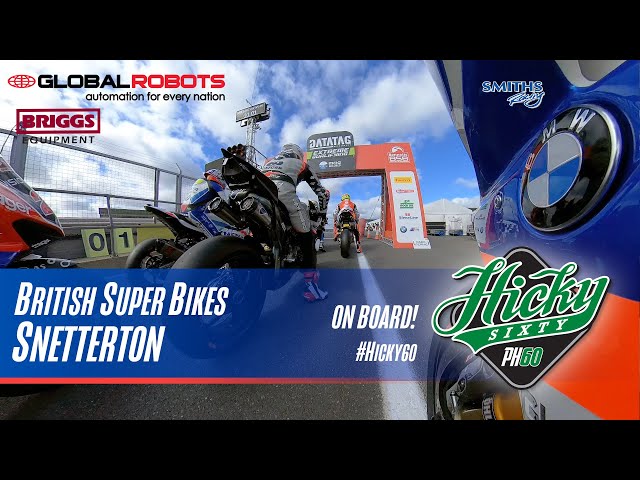 Peter Hickman On Board! | Global Robots BMW by Smiths Racing | British Superbikes