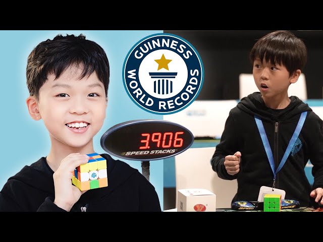 Is He The World's Best Speedcuber? - Guinness World Records