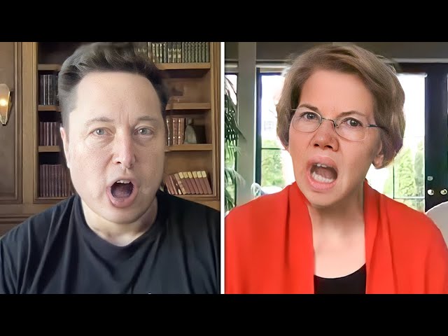 "YOU"RE CORRUPT!" Elon Musk WARNING About Senator Elizabeth Warren!