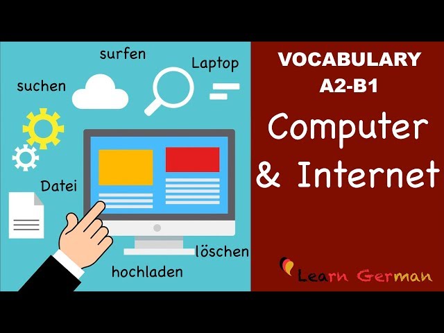 Learn German | German Vocabulary | Computer & internet | A2 | B1