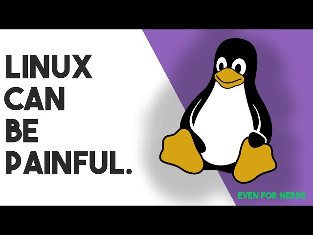 Normal People Don't Use Linux For a Reason