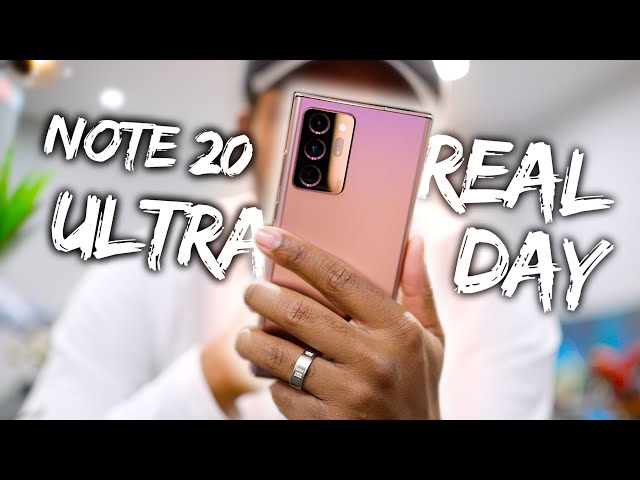Galaxy Note 20 Ultra - REAL Day in the Life Review!