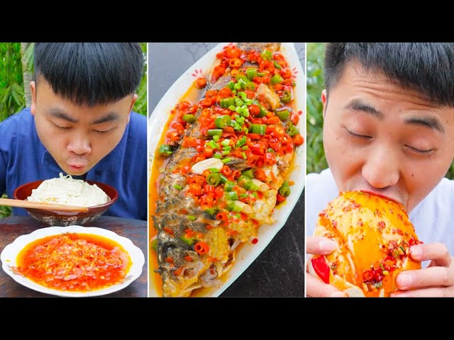 Thánh Ăn Đồ Siêu Cay P40 Ăn Ớt Thay Cơm | Tik Tok Trung Quốc | Moo TV