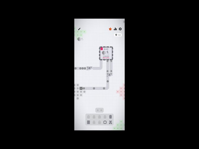 Shapez (by Playdigious) - simulation game for Android and iOS - gameplay.