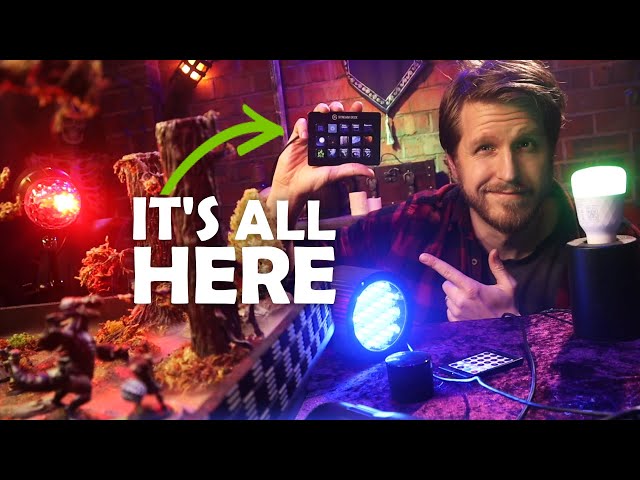 Control all your lights with the STREAMDECK