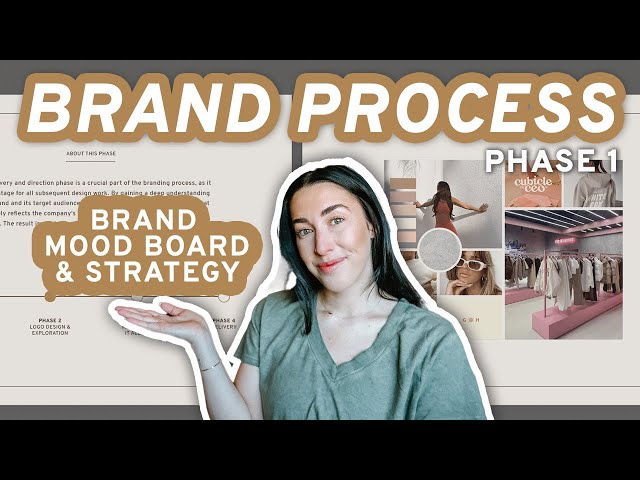 BRAND DESIGN PROCESS: Creating a Brand Mood Board and Strategy