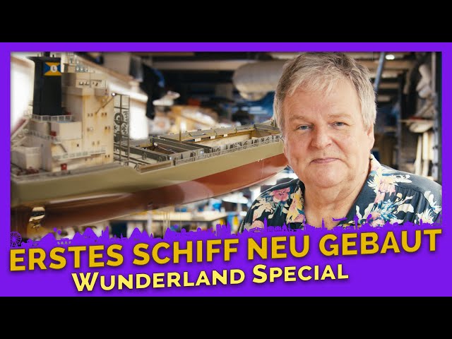 NEW CONSTRUCTION: our oldest ship is being polished up! | Wunderland Special | Miniatur Wunderland