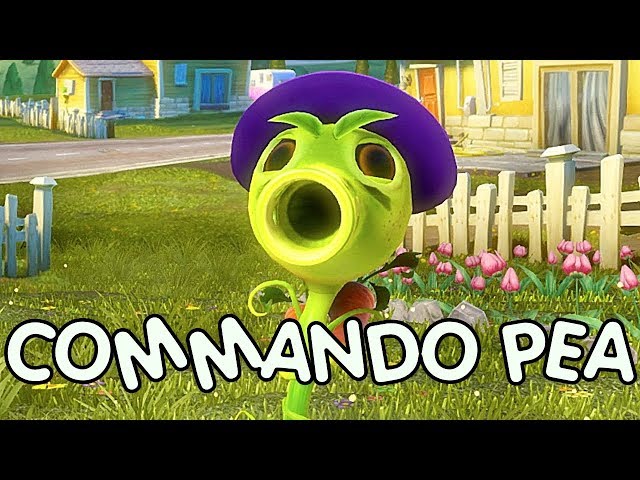 COMMANDO PEA vs Garden Ops / Plants vs Zombies Garden Warfare (PC) Walkthrough #5