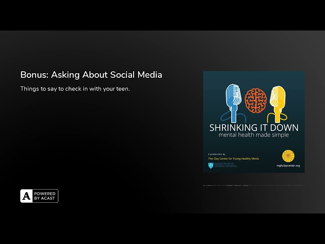 Bonus: Asking About Social Media