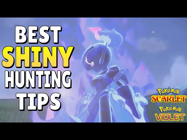 5 QUICK Shiny hunting tips for Pokemon Scarlet and Violet - Early information