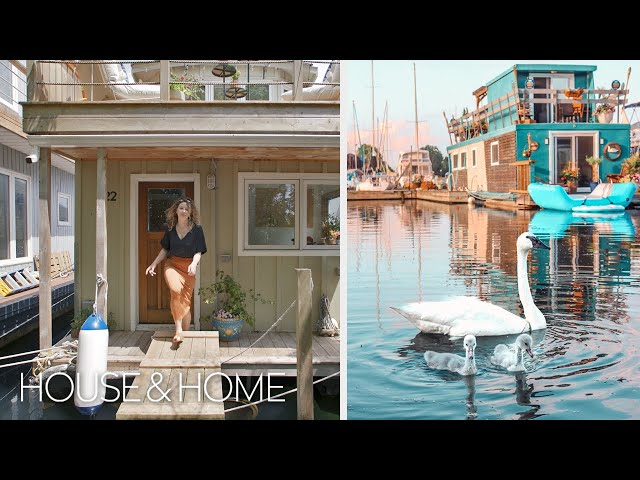Small Houseboat Tour: Life on a 500 Square Foot Floating Home
