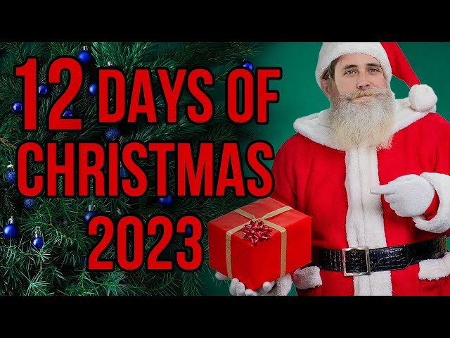 SHARPS 12 DAYS OF CHRISTMAS 2023