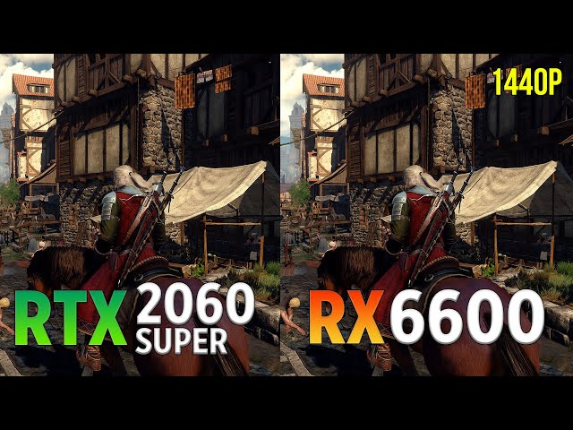 RTX 2060 SUPER vs RX 6600 - tested in 9 Games