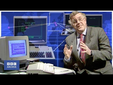 1986: The Joy of E-MAIL | Micro Live | Retro Tech | BBC Archive