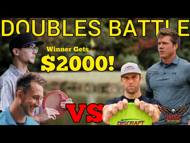 Doubles Disc Golf Battle 15 | Ricky Wysocki & Corey Ellis | B9 | USDGC
