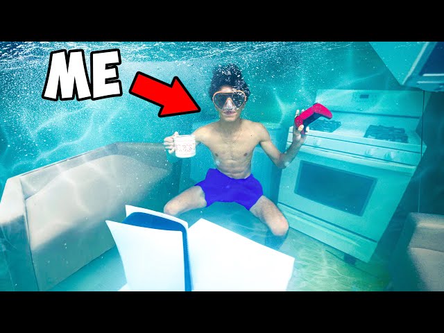 I FILLED UP MY HOUSE WITH WATER! (BAD IDEA)
