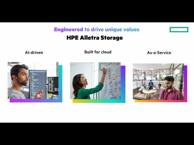 Power your data from edge-to-cloud with HPE Alletra Storage | Chalk Talk