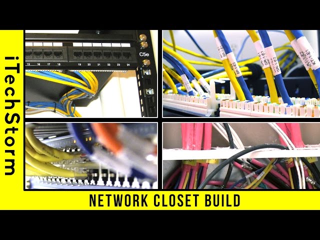 Network Rack Closet Build (Home Area Network)