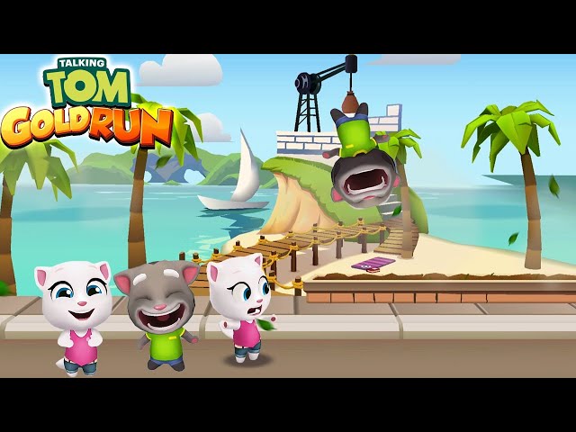 Talking Tom Gold Run Android/ios Gameplay #3