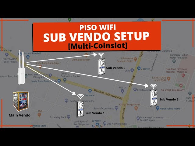 LPB Sub Vendo Setup | Piso wifi Multi Coin slot