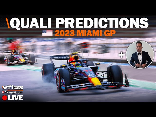 2023 Miami GP Qualifying Predictions (with Vincenzo Landino)