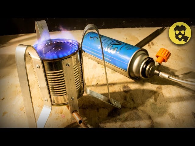 🔥 DIY Gas stove from the TIN CAN