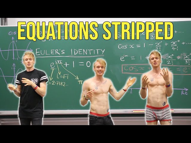Equations Stripped: Euler's Identity (the most beautiful equation in maths)