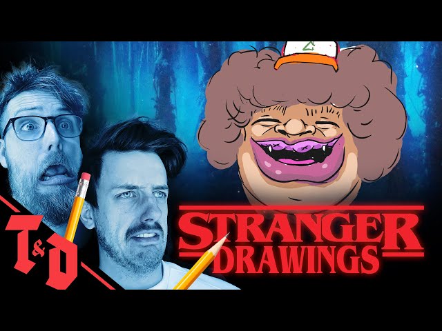 We drew CURSED Stranger Things characters