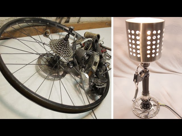 I turn old bike parts into this !? ...