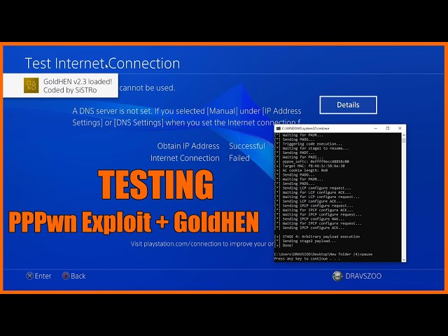 TESTING PS4 PPPwn Exploit + GoldHEN | Test on 9.00 | Waiting for other versions