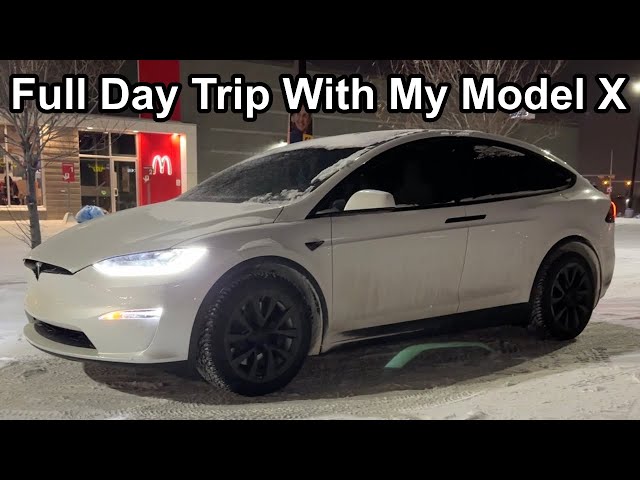Day Trip with My Tesla Model X: How Much Range Did I Loose Because of Snowstorm?