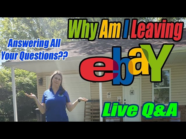 Live Q&A -Why Am I Leaving Ebay? - Online Reselling - I also Answer all the Live Questions from You!