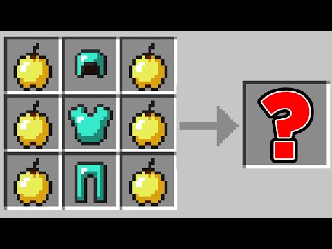 Minecraft, But Crafting Recipes Are Randomized!