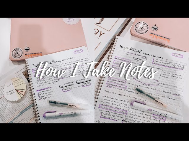 How I Take Notes and Study for Exams | Harvard University