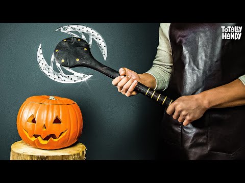 How A Motorcycle Part Became A Double Bladed AXE! | Remake Projects