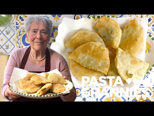 Adele makes fried ravioli called Gattafin from Liguria! | Pasta Grannies