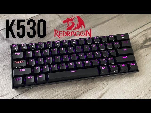 Redragon K530 Draconic 60% Wireless Mechanical Keyboard Review! Budget Beast!