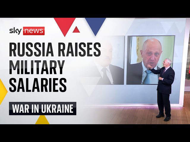 Ukraine War: Russia to increase military salaries by 10.5%