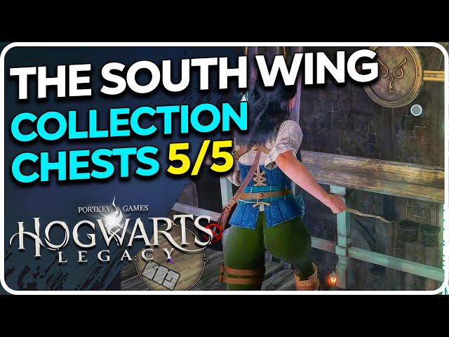 The South Wing All Collection Chests Hogwarts Legacy