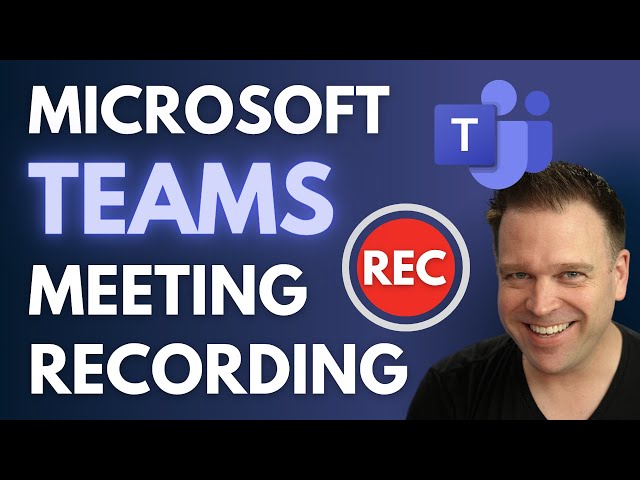 How to Record Microsoft Teams Meetings automatically ⏺️ 2023 Tutorial